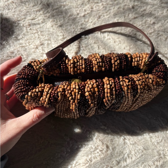 Staud Bean Wood Beaded Bag - Picture 4 of 5